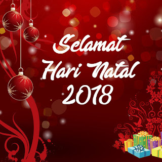 gambar ucapan selamat natal merry christmas tahun 2018 terbaru HD versi 4