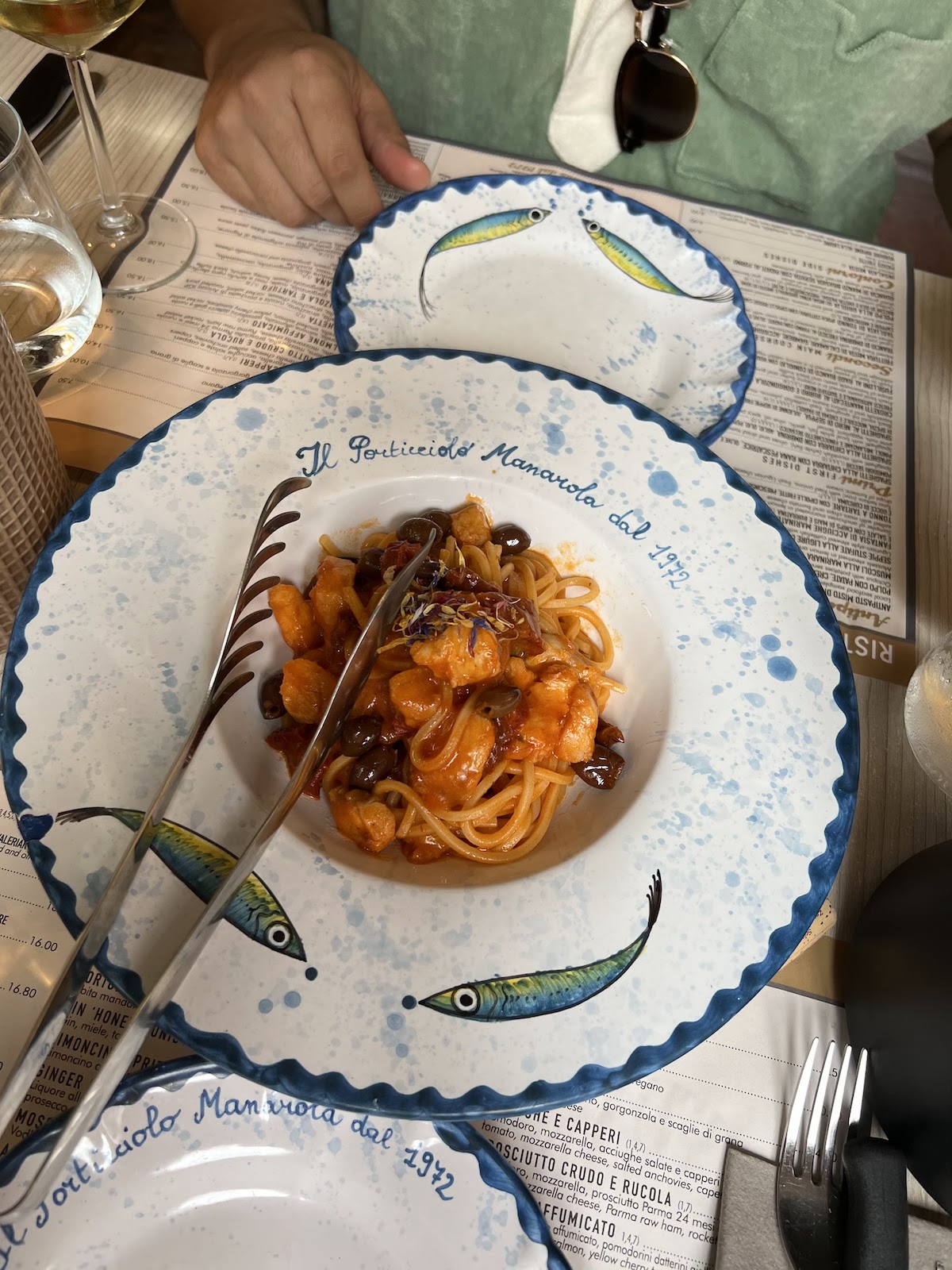 Fran Acciardo Cinque Terre Italy Porticciolo Manarola Pasta