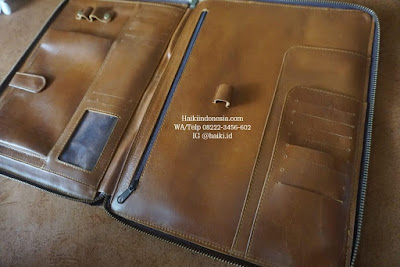Jual Binder Kulit di Surabaya Jawa Timur model tali