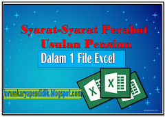 PERSYARATAN DAN PROSEDUR USULAN PENSIUN BAGI PNS DALAM 1 FILE EXCEL