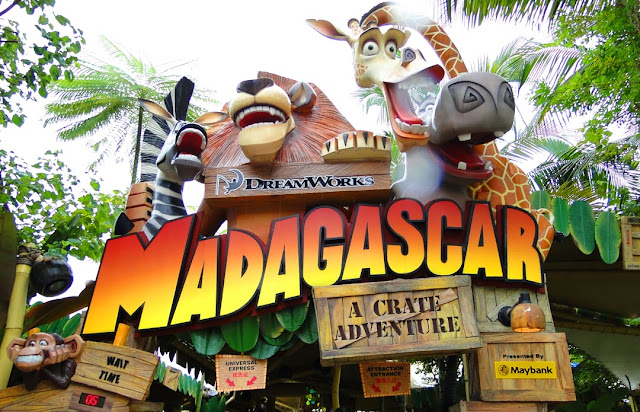 Madagascar - Wisata Tour Mancanegara: Universal Studio di Singapura