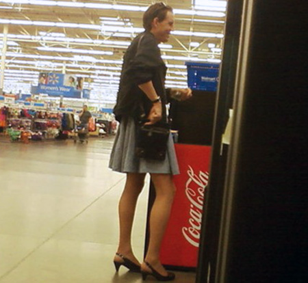 Shopping at Walmart