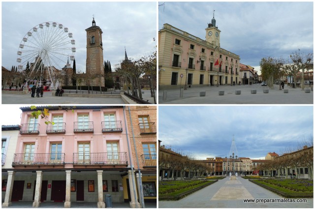 que ver Plaza Cervantes Alcala de Henares