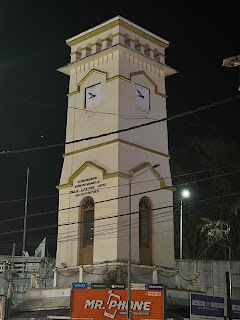 The Kollam Clock Tower is an iconic landmark in the heart of Kollam city.