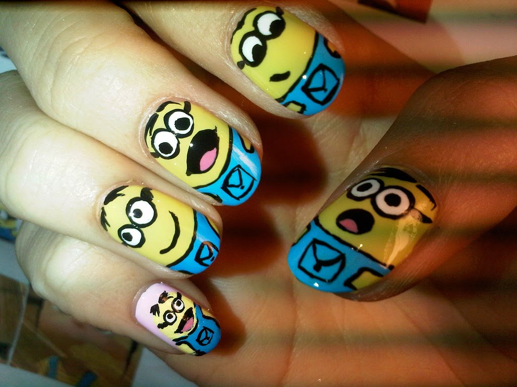 Nail art: Funny nail art