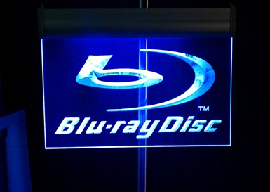 Blu-Ray Disc Logo Custom Light