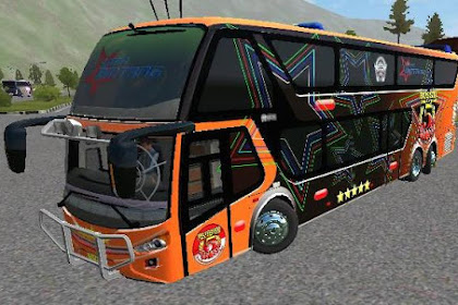 Livery BUSSID SDD 5B ORANGE