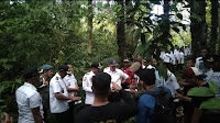 Bupati Mubar Tinjau Langsung Lokasi Lahan Pembangunan Pabrik Tepung