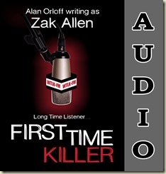 FIRST TIME KILLER cover for ACX