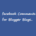 Komentar Facebook Untuk Blogger