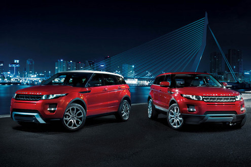 Red Range Rover Evoque Wallpapers