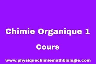Chimie organique 1 cours et exercices corrigés PDF