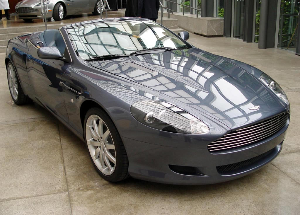 aston martin db9 black