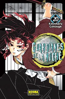 Reseña de Guardianes de la Noche (Kimetsu no Yaiba) vols. 20, 21 y 22 de Koyoharu Gotouge.