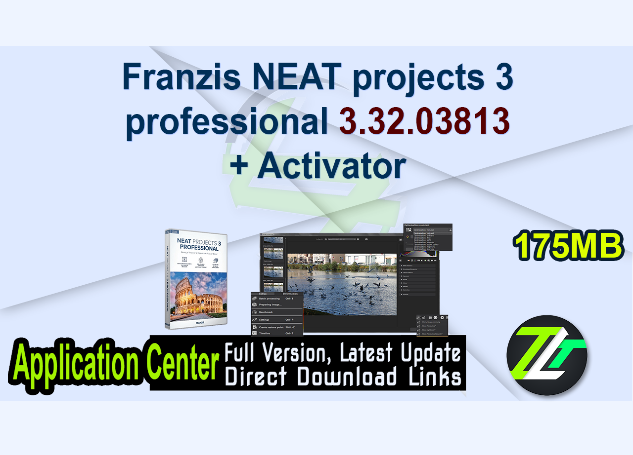 Franzis NEAT projects 3 professional 3.32.03813 + Activator