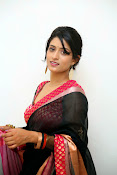 Nidhi Natuiyal Glamorous Photos in Saree-thumbnail-5