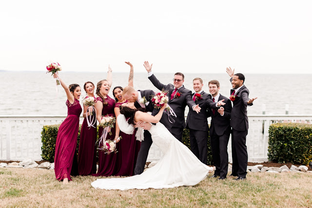 Celebrations at the Bay Wedding photographed by Maryland Wedding Photographer Heather Ryan Photography