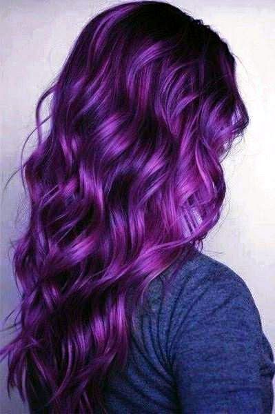 Color Block By Felym Trend Alert Violet Hair Tendenza