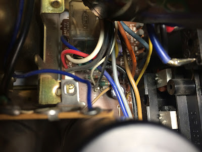 Technics SA-600_Speaker Protection Circuit_before servicing