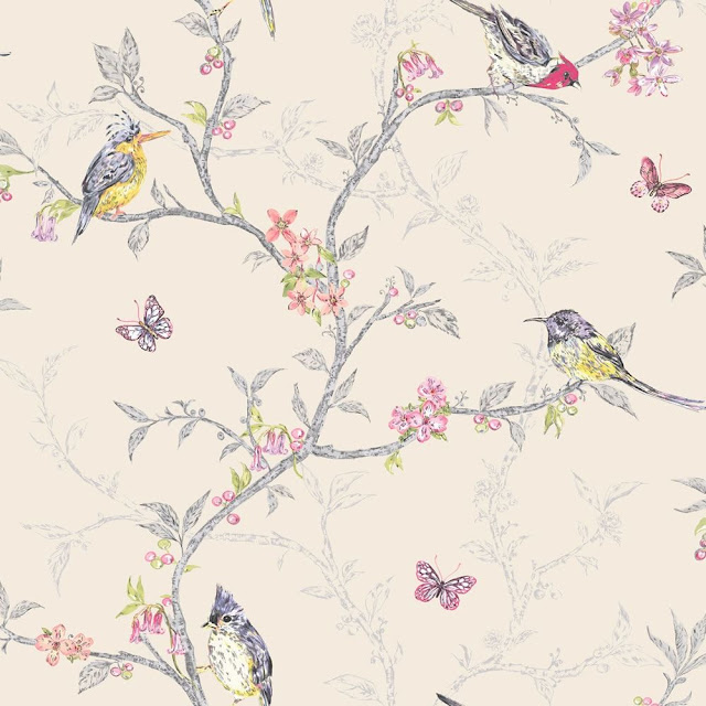 Wall Paper With Birds