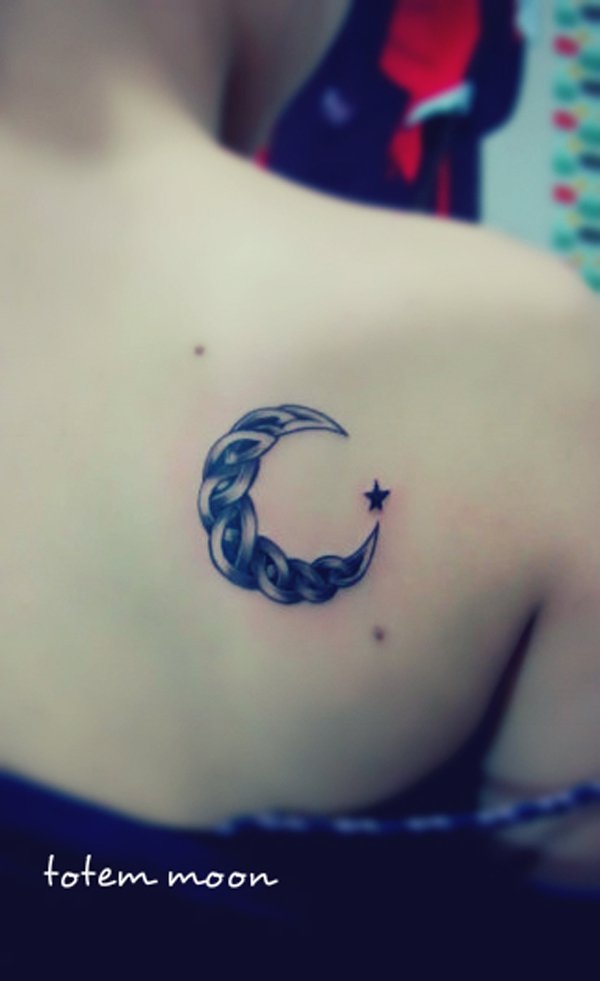 tatuagem lua