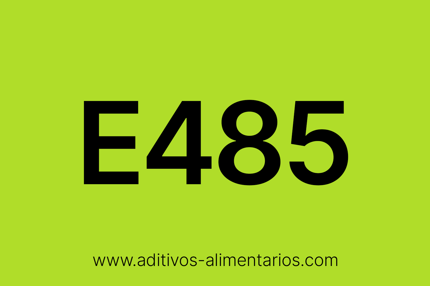 Aditivo Alimentario - E485 - Estearoil Fumarato Sódico