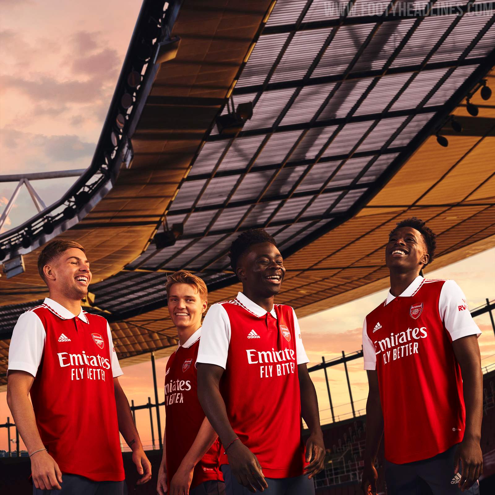 Arsenal Home Shorts By Adidas 2022/23