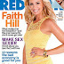 Faith Hill cover girl of Redbook Magazine - May 2009