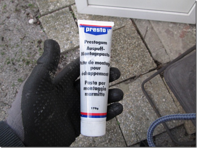 Prestogum Auspuff Montagepaste