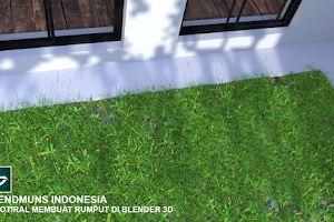 Tutorial cara membuat rumput Realistis di Blender 3D