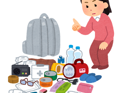 [最も共有された！ √] フリー 防災 グッズ イラスト 277481