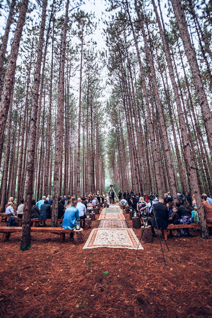 ceremonia en la naturaleza