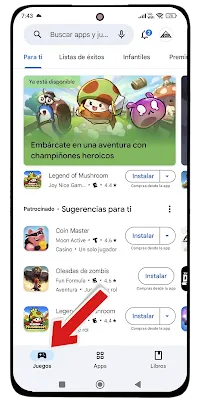 apps para descargar juegos gratis