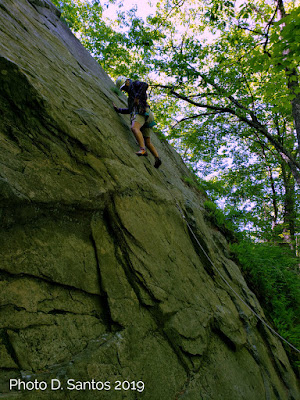 slab climbing, Rumney, Buffalo Corral, Rock climbing, New Hampshire