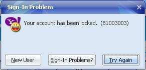 unlock yahoo ID