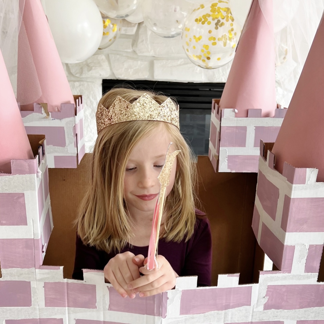 cardboard princess castel