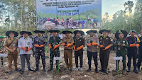 TNI Angkatan Darat Gelar Penanaman Bibit Mangrove Serentak