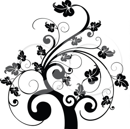 Black And White Clip Art Images. clip art tree lack and white.