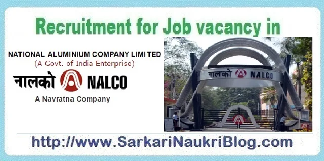 Naukri Vacancy Recruitment NALCO