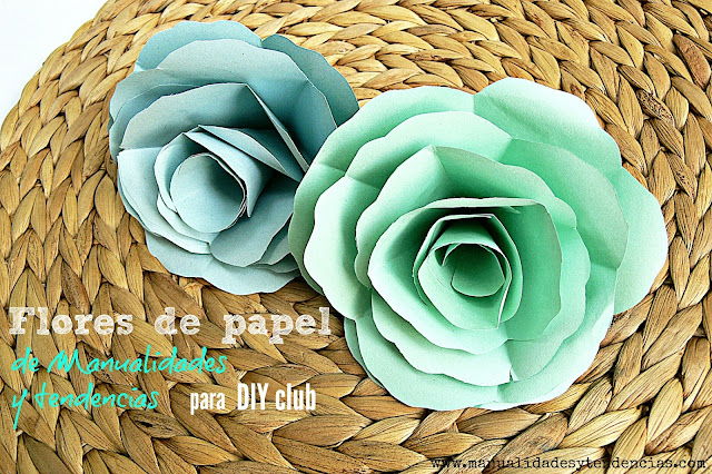 Manualidades y tendencias: Flores de papel fáciles