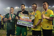 Turnamen Sepak Bola Trantibum Wali Kota Medan: Polri Raih Juara 2, Kapolrestabes Medan Top Skor 