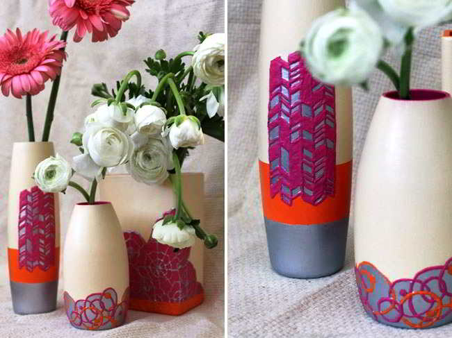  25 model vas bunga unik dari kaca tanah liat bahan 