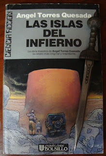 Portada del libro Las islas del infierno, de Ángel Torres Quesada