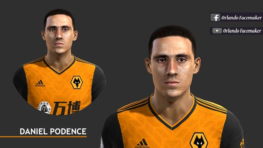 Daniel Podence Face For PES 2013