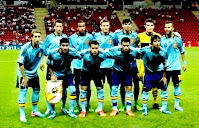 Selección de ESPAÑA Sub-20 - Temporada 2012-13 - Manquillo, Derik, Saúl Ñíguez, Israel Puerto, Sotres y Jesé; Deulofeu, Campaña, Bernat, Suso y Óliver Torres - ESTADOS UNIDOS Sub20 1 (Gil), ESPAÑA Sub20 4 (Jesé 2 y Deulofeu 2) - 21/06/2013 - Campeonato del Mundo Sub 20 de Turquía, fase de grupos - Estambul, Turquía, Estadio Estambul Arena - Alineación: Sotres, Manquillo, Derik (Diego Llorente, 74'), Israel Puerto, Bernat; Campaña, (Rubén 70'), Saúl Ñíguez, Óliver Torres, Suso; Jesé (Paco Alcácer, 77') y Gerard Deulofeu