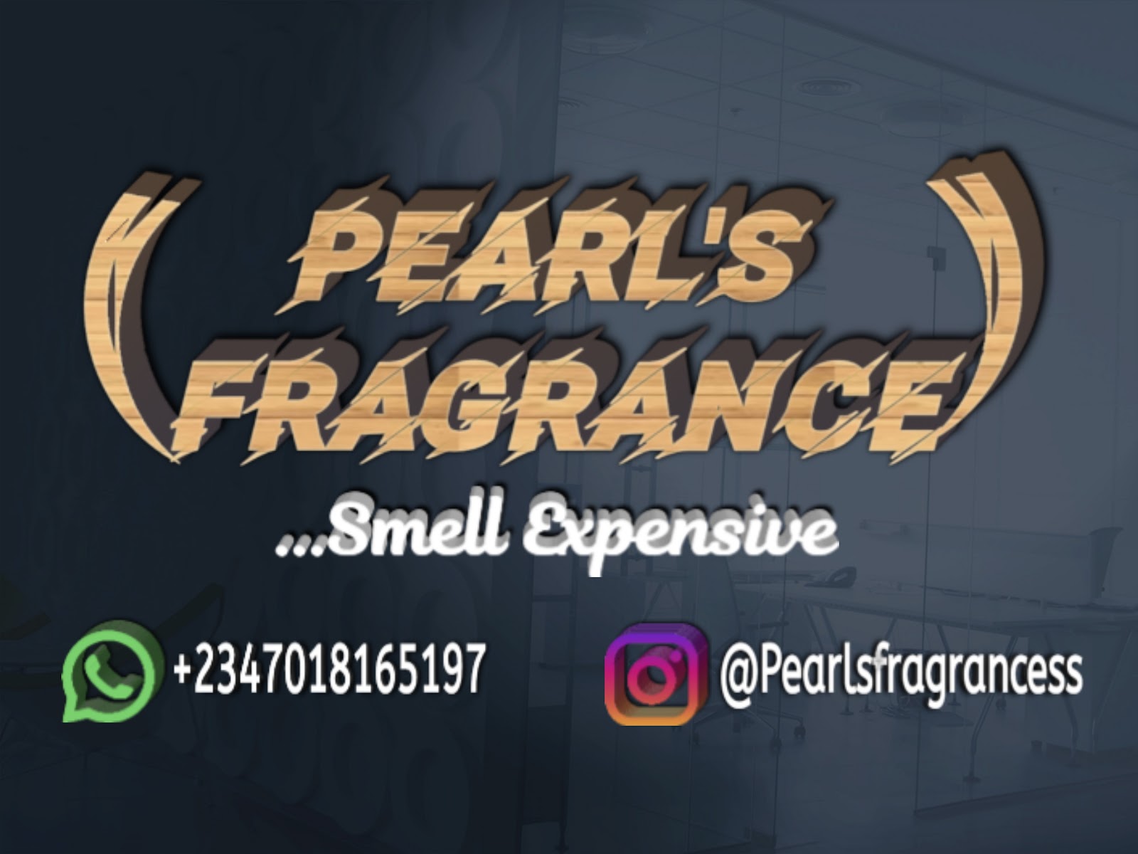 Pearl_Fragrance_MockUp - 3D Logo