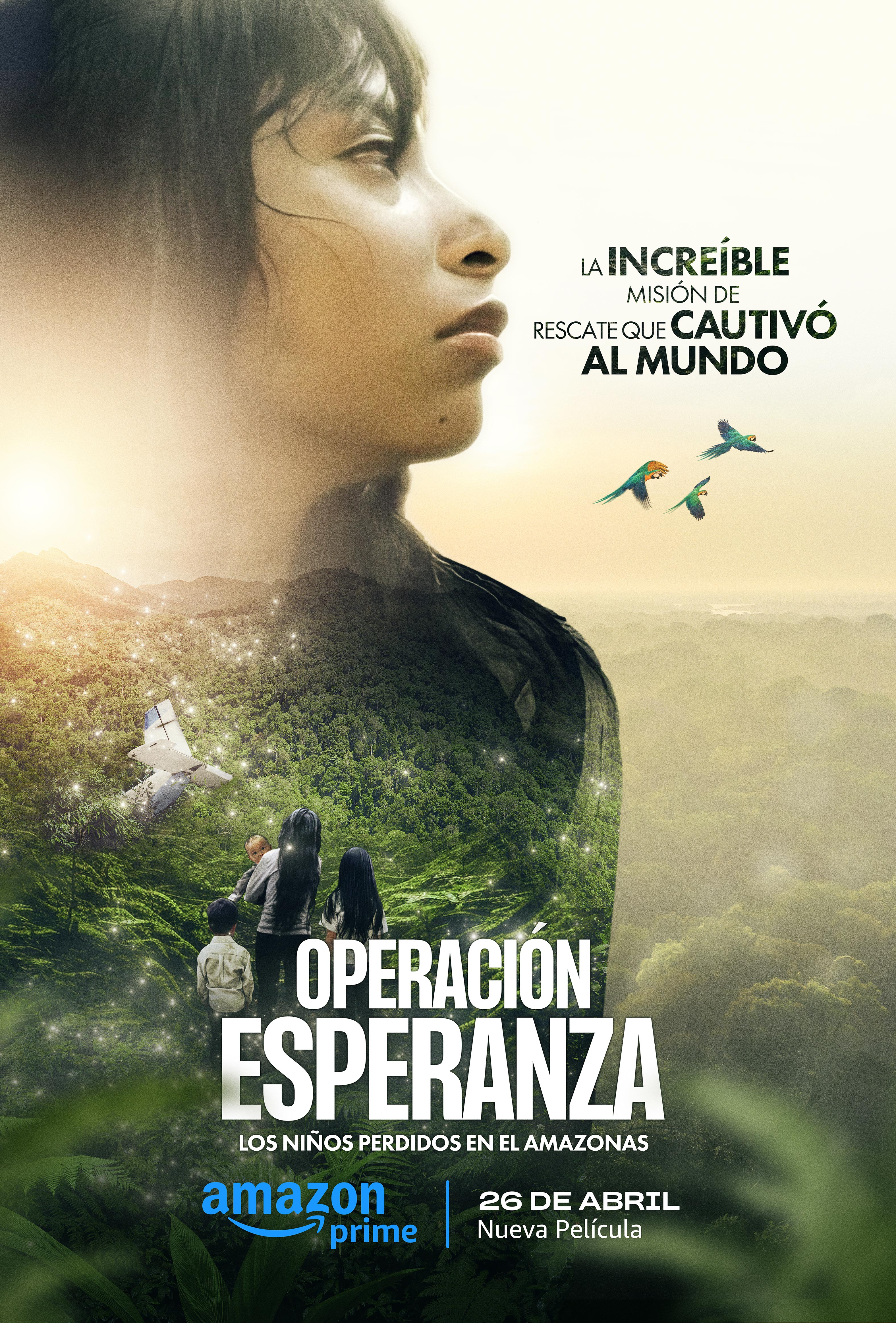 Prime Video presenta el nuevo documental Operación Esperanza: Los niños perdidos en el Amazonas narrado por Gloria “Goyo” Emilse Martínez