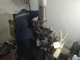 JASA SERVICE GENSET AREA PANONGAN TANGERANG