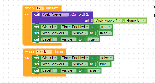 Block Based Coding៖ បង្ហាញ លាក់ ពេលម៉ោងដំណើរការ Show or Hide