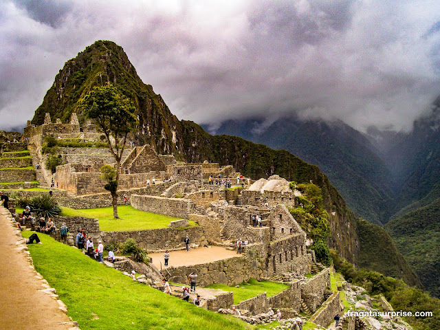Machu Picchu ao amanhecer